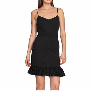 1. State ruffle hem mini dress size 10